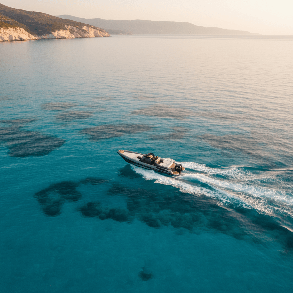 The Ionian Sea near Lefkada